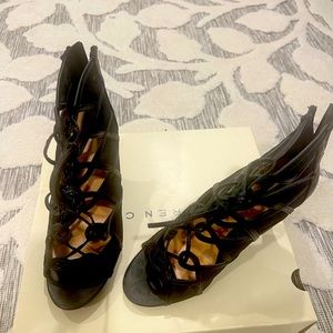 Lauren Conrad lace-up stiletto